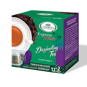 Immagine di 14 Capsule Compatibili Nespresso L'Angelica Darjeeling Tea