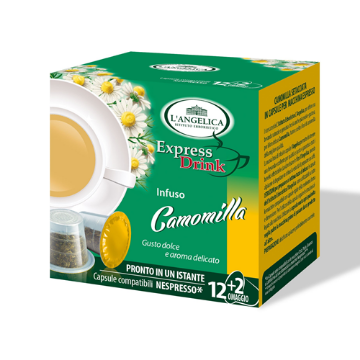 Immagine di 14 Capsule Compatibili Nespresso L'Angelica Infuso Camomilla
