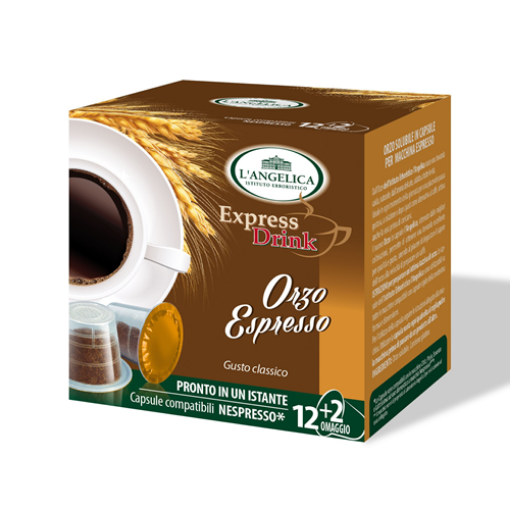 Immagine di 14 Capsule Compatibili Nespresso L'Angelica Orzo Espresso