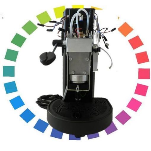 1900 W Rosso Trasparente Didiesse Frog Revolution Vapor Macchina da Caffè a Cialde 