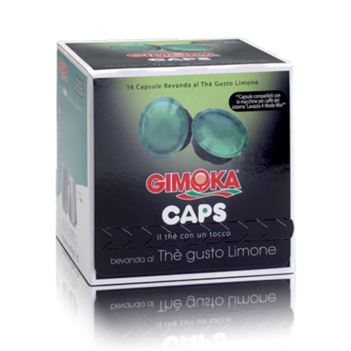 Immagine di 16 Capsule Compatibili A Modo Mio Gimoka The' Al Limone