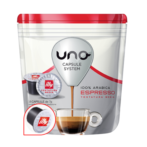 16 Capsule Uno System Illy MEDIA