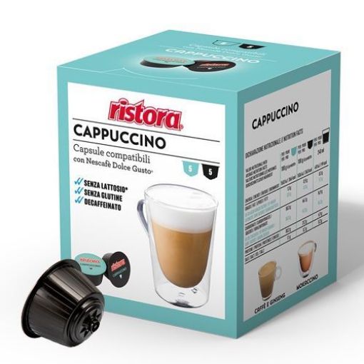 10 Capsule Dolce Gusto Ristora CAPPUCCINO DECAFFEINATO