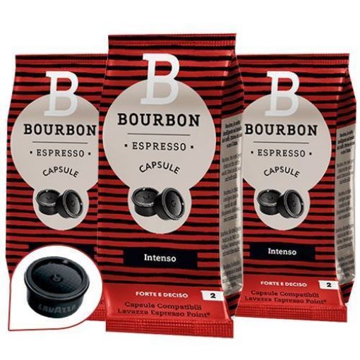 50 Capsule Bourbon Espresso Point INTENSO