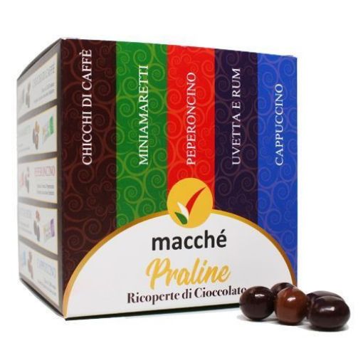 200g. Praline 5 GUSTI Cioccolato Macché