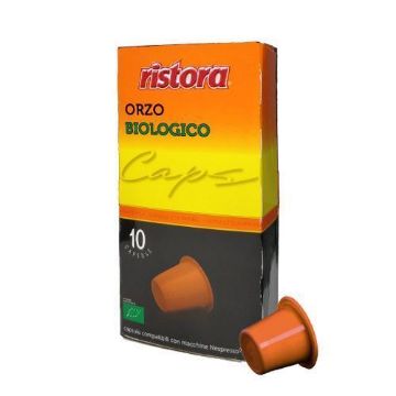 10 Capsule Nespresso Ristora ORZO BIOLOGICO