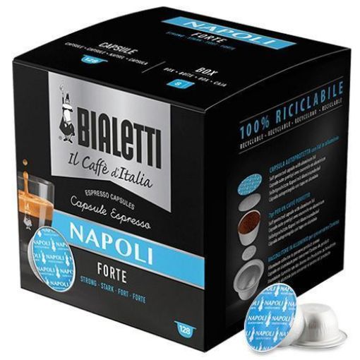 128 Capsule Bialetti Il Caffè D'Italia NAPOLI
