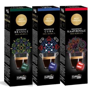 Capsule Caffitaly System Best Origins Caffè Kit Personalizzato Risparmio.  Cialde, Capsule Originali e Compatibili Caffè