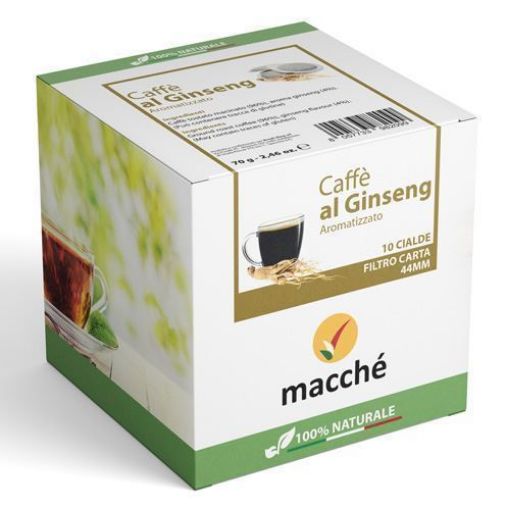 10 Cialde 44mm Macché GINSENG