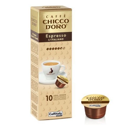 10 Capsule Caffitaly Cagliari Crem Espresso - Caffè in Capsule Compatibili  e Originali