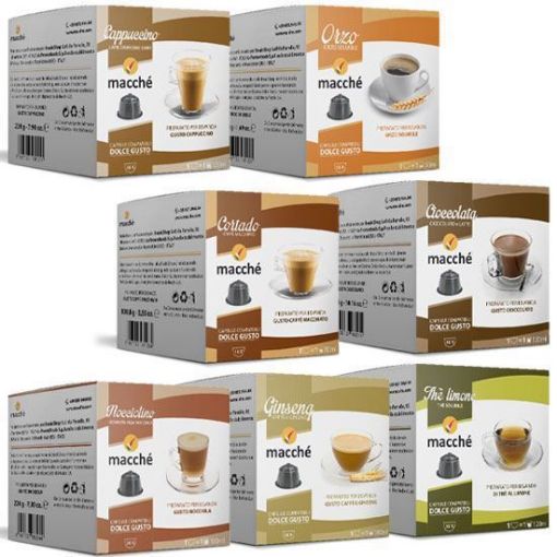 192 Capsule Dolce Gusto Macché Bevande A SCELTA