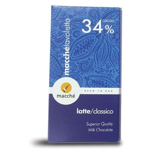 100g. Tavoletta Macché Cioccolato LATTE 34%