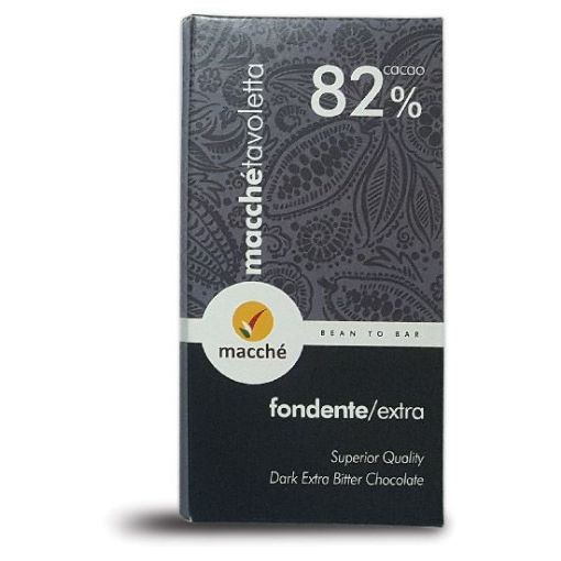 100g. Tavoletta Macché Cioccolato FONDENTE 82%