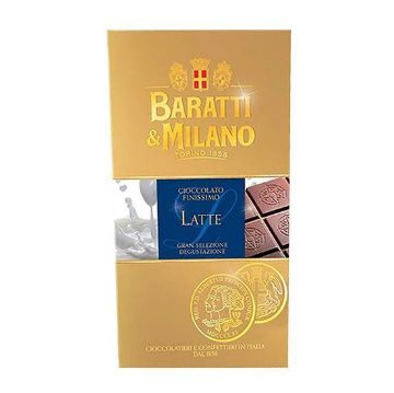 75g. Tavoletta Baratti e Milano Cioccolato LATTE