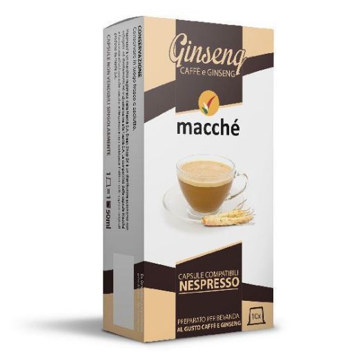10 Capsule Nespresso Macché GINSENG