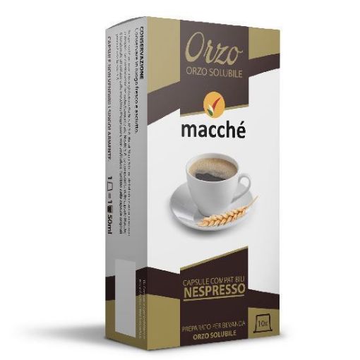 Capsula Compatibile Nespresso Orzo Solubile Gustoso Macché. Cialde