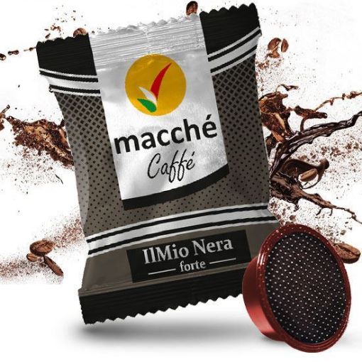 50 Capsule A Modo Mio Macché Caffè NERA FORTE