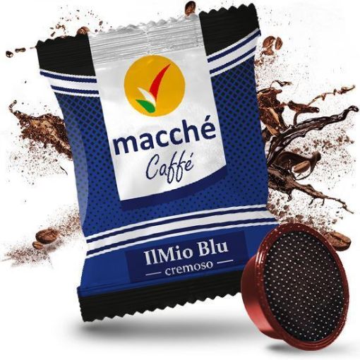 50 Capsule A Modo Mio Macché Caffè BLU CREMOSO