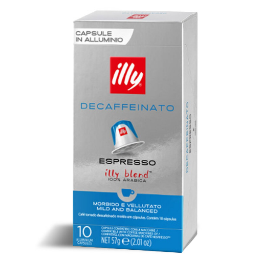 10 Capsule Nespresso Illy DECAFFEINATO