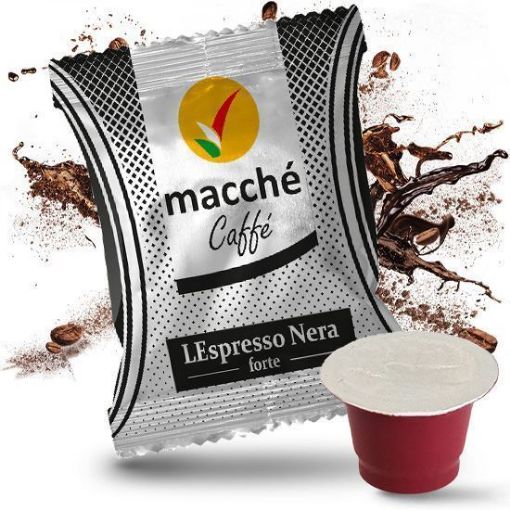 50 Capsule Nespresso Macché Caffè NERA FORTE