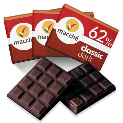 Cioccolatini FONDENTE 62% Macché 500g.