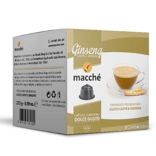 16 Capsule Dolce Gusto Macché GINSENG