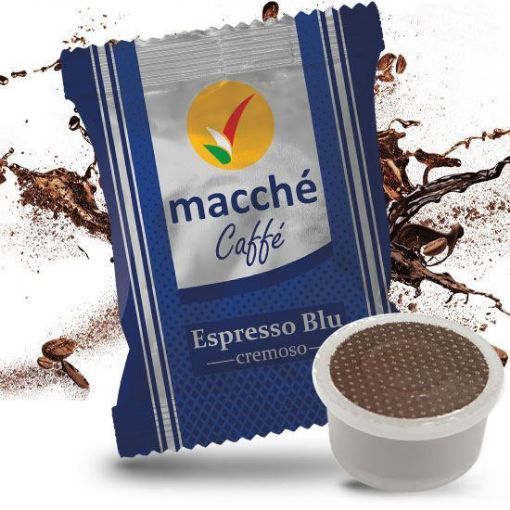 50 Capsule Espresso Point Macché Caffè BLU CREMOSO