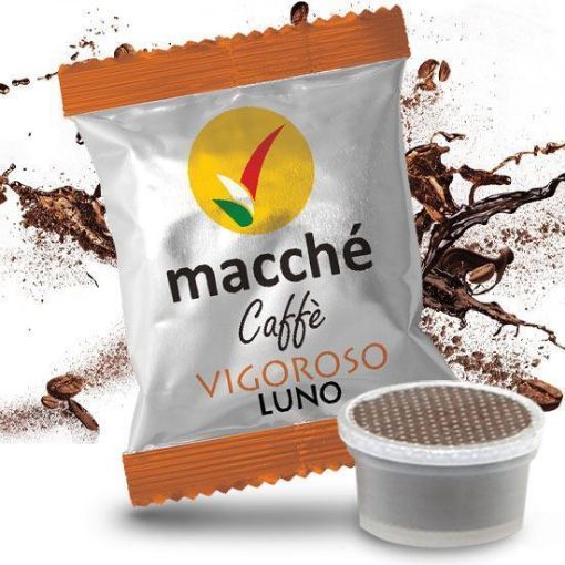 50 Capsule Uno System Macché Caffè VIGOROSO