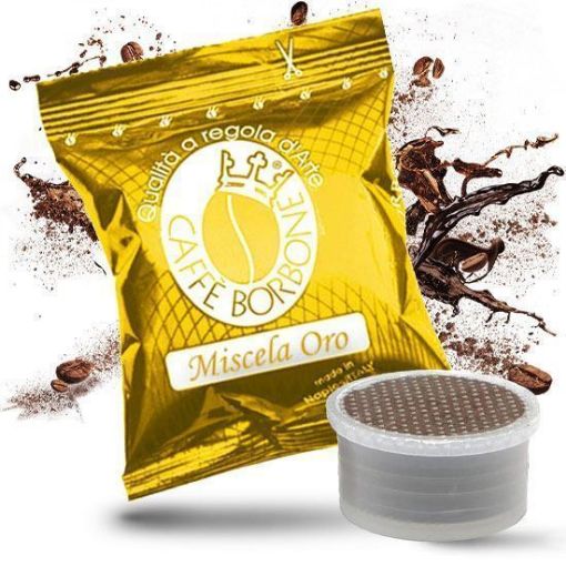 Capsule Borbone Compatibili Espresso Point Miscela Oro in Offerta. Cialde,  Capsule Originali e Compatibili Caffè