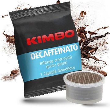 100 Capsule Espresso Point Kimbo DECAFFEINATO