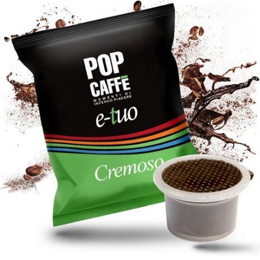 Immagine di 100 Capsule Pop Caffè E-Tuo Cremoso