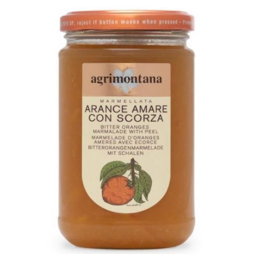 350g. Marmellata Agrimontana ARANCE AMARE CON SCORZA