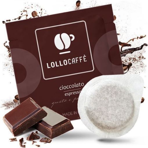 Kit 30 cialde di caffè delicato con cioccolatini alla gianduja con nocciole