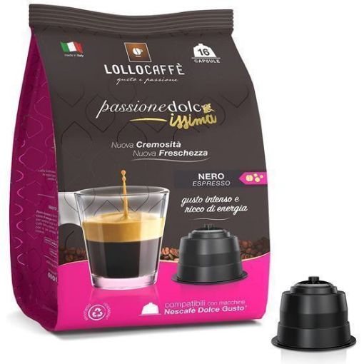 16 Capsule Dolce Gusto Lollo NERO