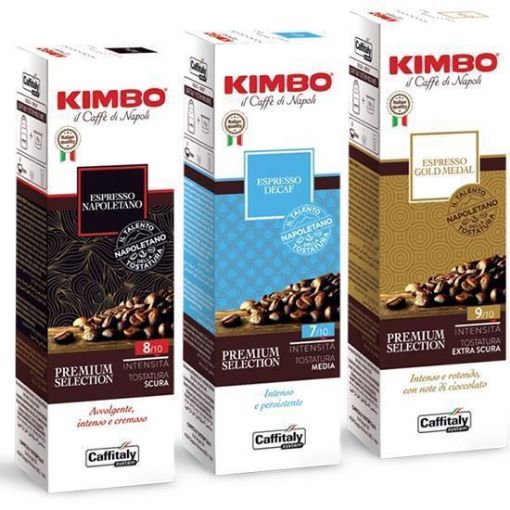 Kit Personalizzato 100 Capsule Kimbo Caffitaly System Premium Selection