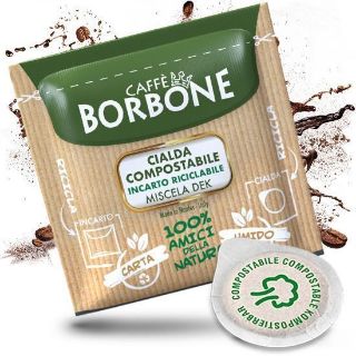 Cialde 44mm Borbone DECAFFEINATO Eco | Break Shop