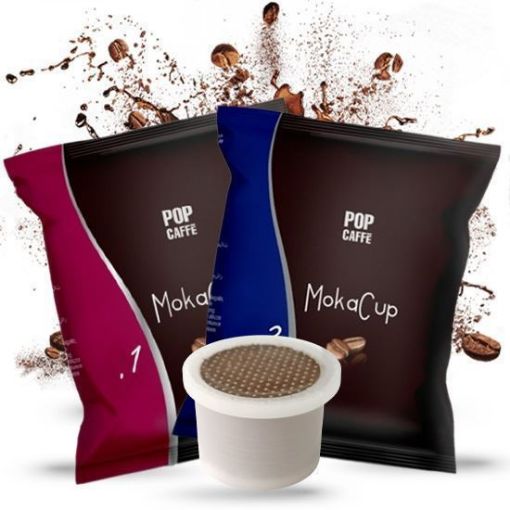 400 Capsule Domo ed Espresso Cap Pop Caffè A SCELTA