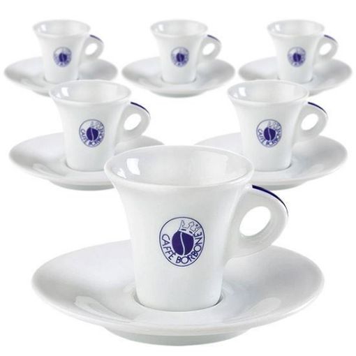 Set 6 Tazzine Caffe' Borbone