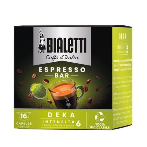 16 Capsule Bialetti Il Caffè D'Italia DECAFFEINATO