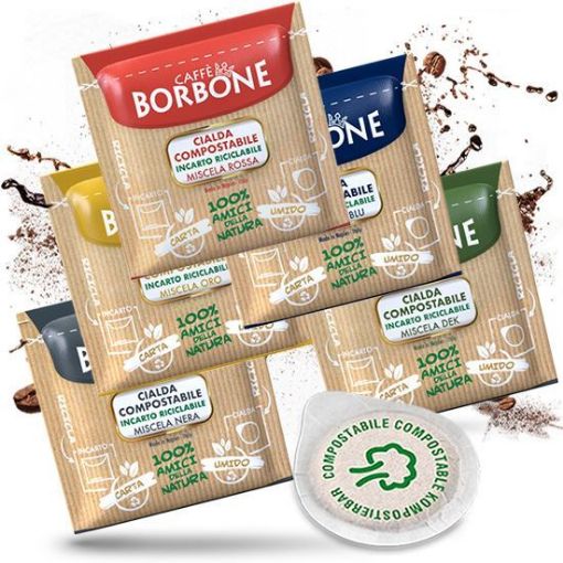 Kit Personalizzato 400 Cialde Caffè Borbone In Filtro Carta 44Mm