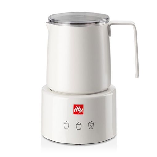 Cappuccinatore Montalatte Elettrico Illy Milk Frother 250ml. Cialde,  Capsule Originali e Compatibili Caffè