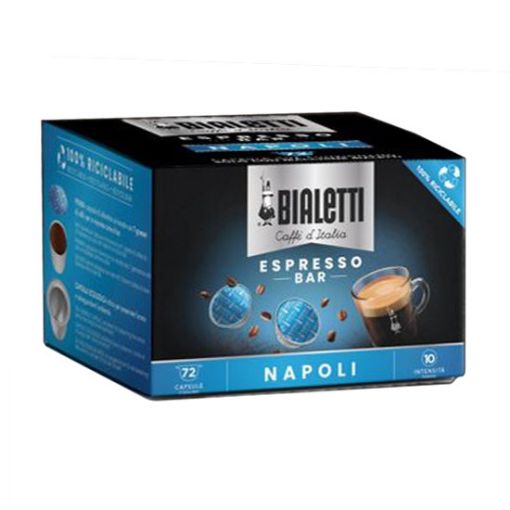 72 Capsule Bialetti Il Caffè D'Italia NAPOLI
