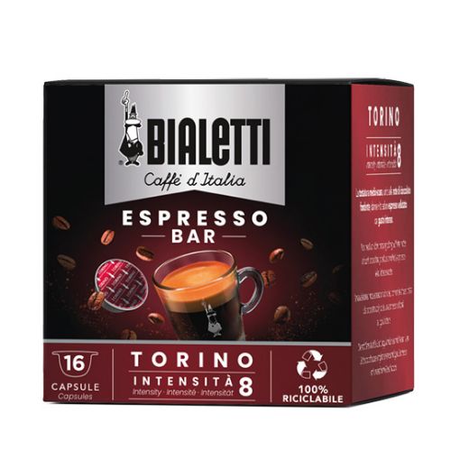 16 Capsule Bialetti Il Caffè D'Italia TORINO
