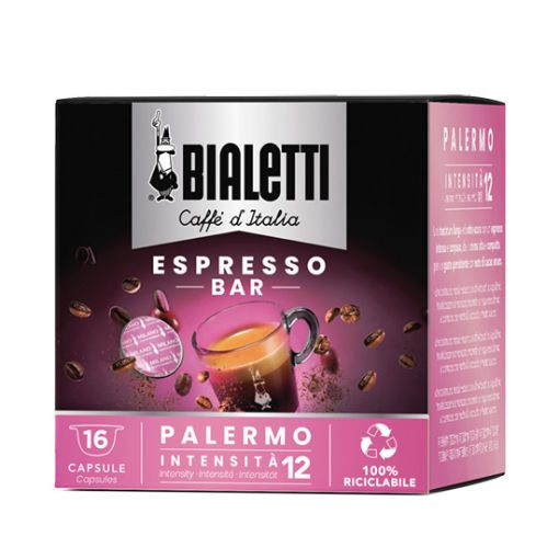 16 Capsule Bialetti Il Caffè D'Italia PALERMO