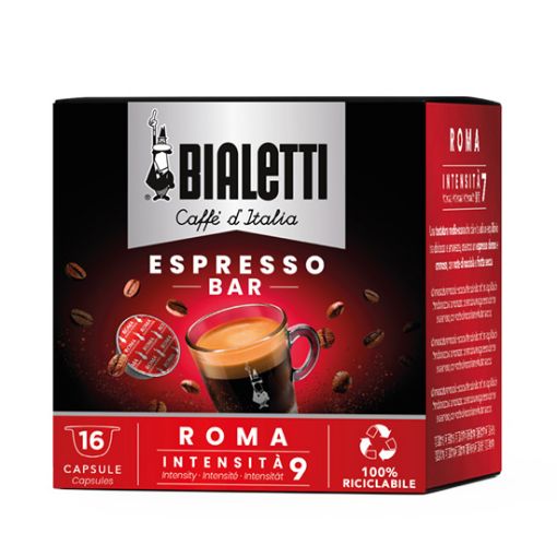 16 Capsule Bialetti Il Caffè D'Italia ROMA