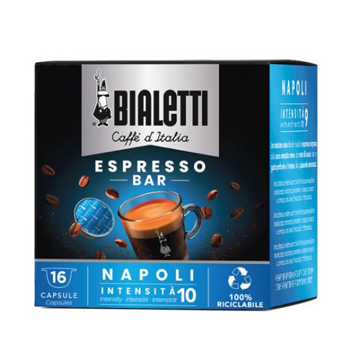 16 Capsule Bialetti Il Caffè D'Italia NAPOLI