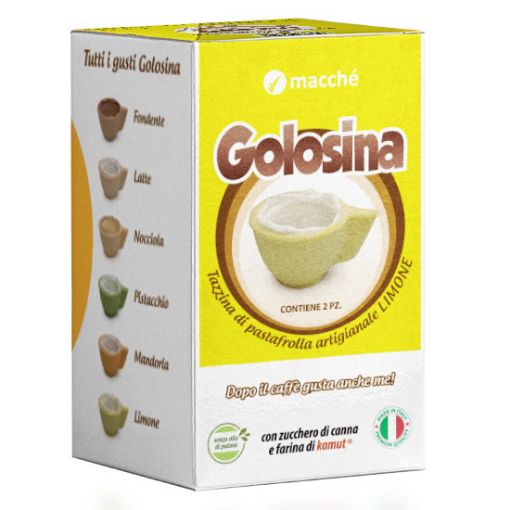 2 Tazzine Pasta Frolla Macché GOLOSINA LIMONE