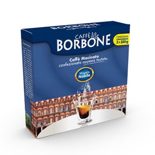 2x250g. Caffè Borbone Macinato NOBILE