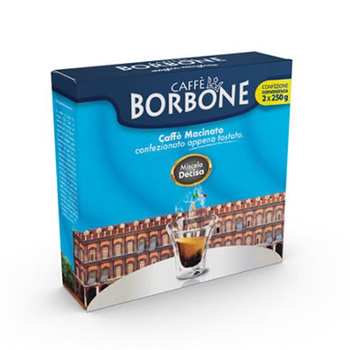 Caffè Borbone Macinato Miscela Decisa gusto Forte ed Intenso