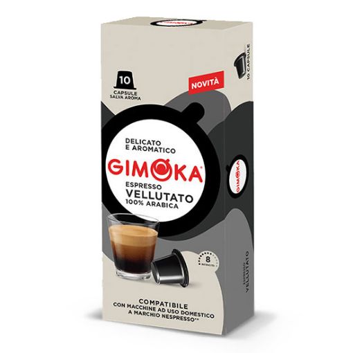 10 Capsule Nespresso Gimoka VELLUTATO